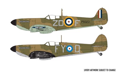 Foto 7 | Kit De Maquetas De Plástico Airfix Supermarine Spitfire Mk Ia 1:48 - Venta Internacional.