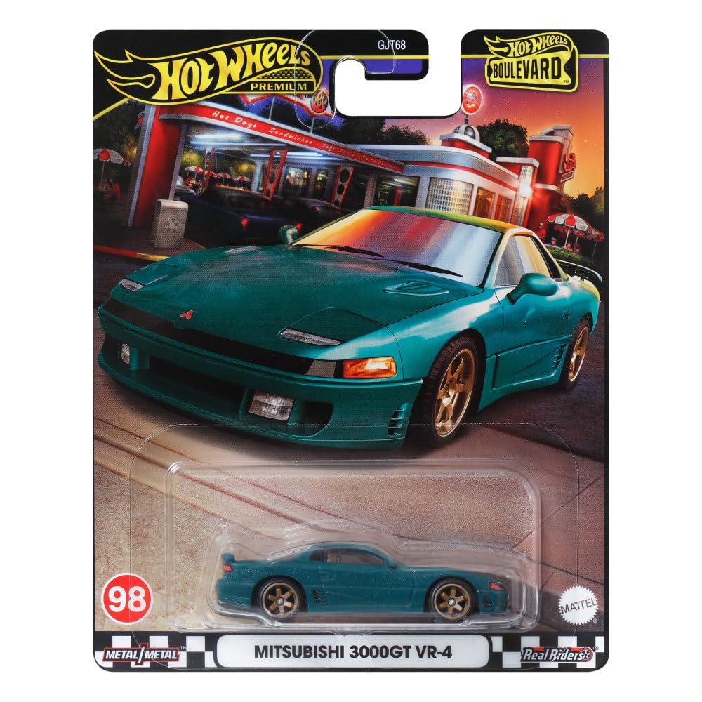 Foto 2 pulgar | Maqueta De Coche Hot Wheels Mitsubishi 3000gt Vr 4 Die Cast 1:64 - Venta Internacional.
