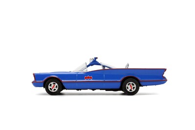Foto 3 | Coche Fundido A Presión Jada Hollywood Monta El Batman Batmobile De 1966 1:32 - Venta Internacional.