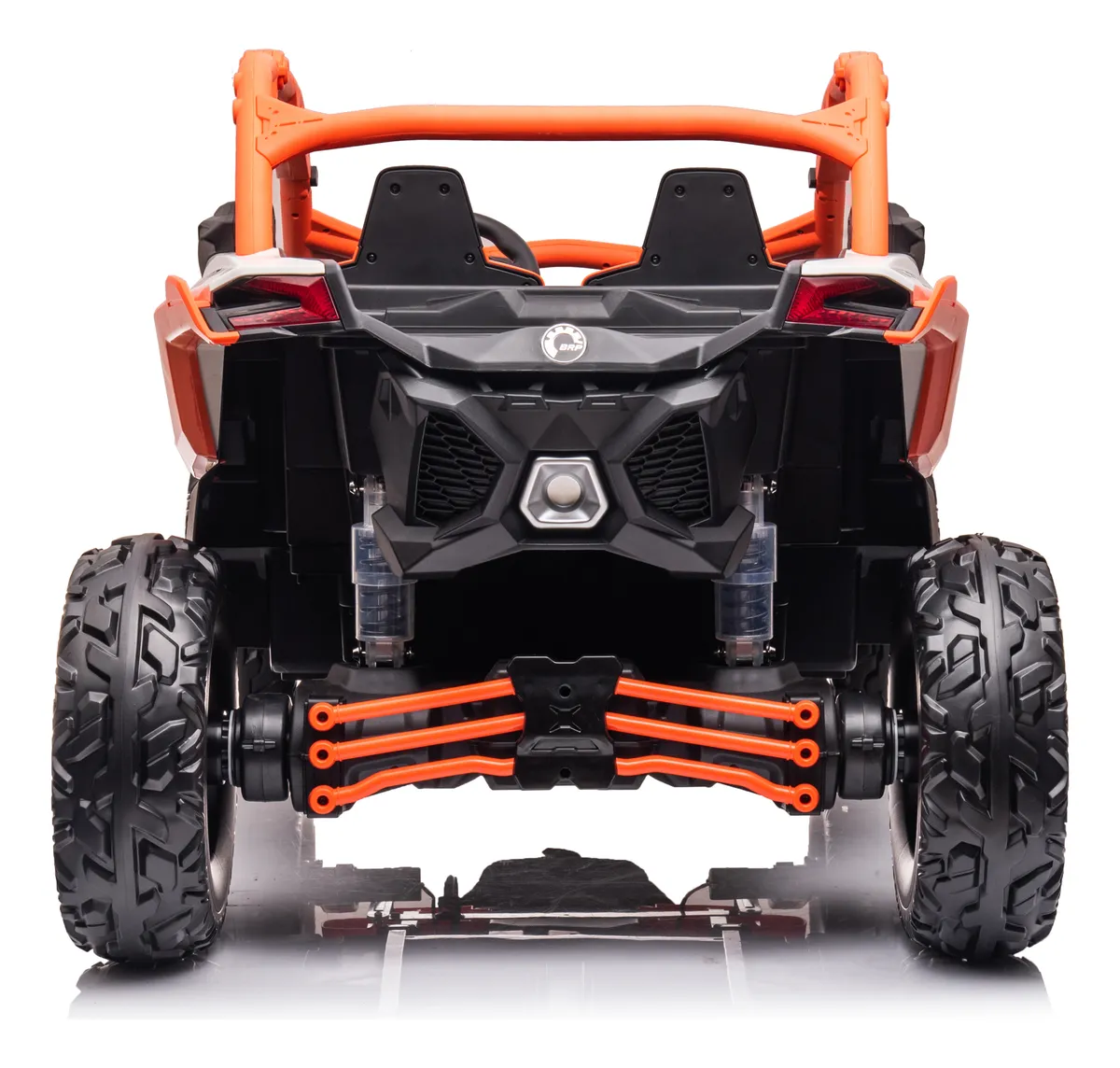 Foto 5 pulgar | Montable Eléctrico Aeiou Original Can-am 2 Motores 240 Watts Naranja