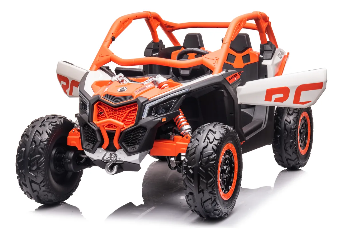 Foto 6 | Montable Eléctrico Aeiou Original Can-am 2 Motores 240 Watts Naranja
