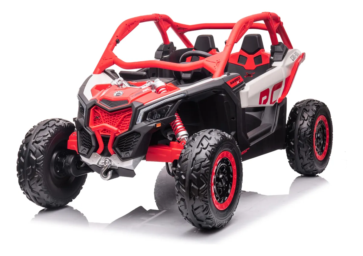 Montable Eléctrico Aeiou Original Can-am 2 Motores 240 Watts Rojo