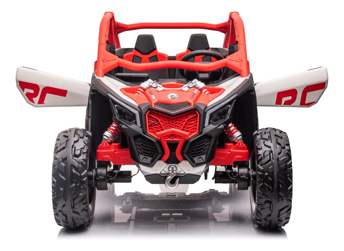 Foto 6 | Montable Eléctrico Aeiou Original Can-am 2 Motores 240 Watts Rojo
