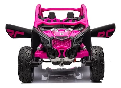 Foto 7 | Montable Eléctrico Aeiou Original Can-am 2 Motores 240 Watts Rosa