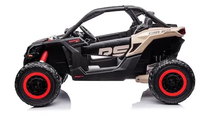 Foto 6 | Montable Eléctrico Aeiou Original Can-am 4 Motores 200 Watts Negro