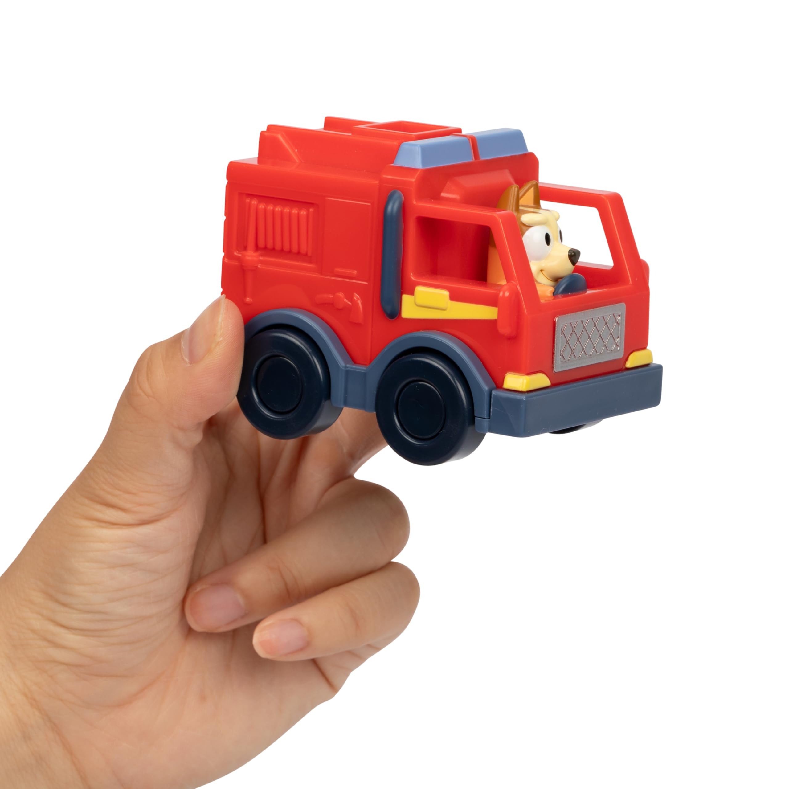 Foto 5 pulgar | Juego De Vehículos De Juguete Bluey, Paquete De 4 Con Camión De Basura, Convertible Y - Venta Internacional.