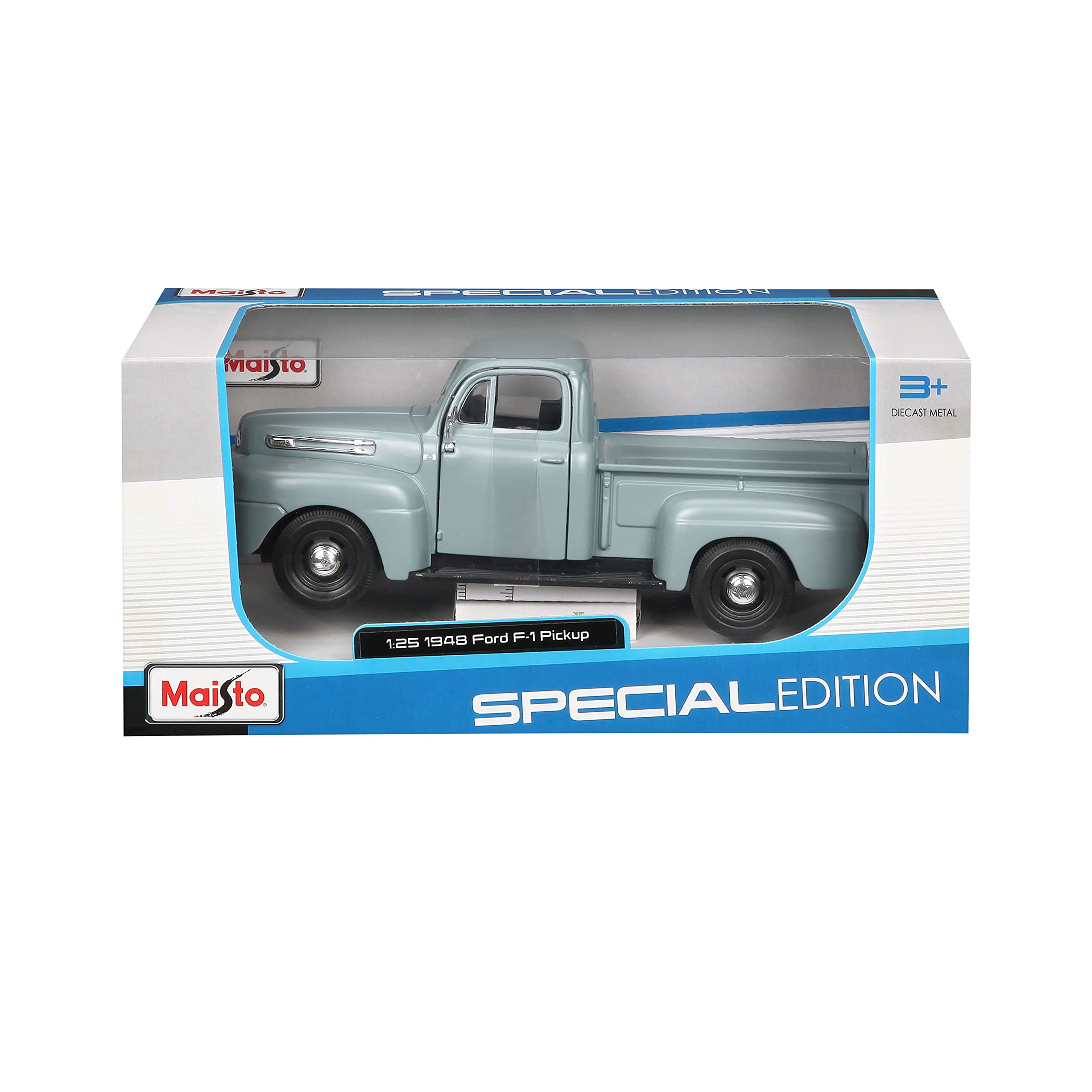 Foto 5 | Camión Fundido Maisto 1948 Ford F-1 Pickup A Escala 1:25 - Venta Internacional.