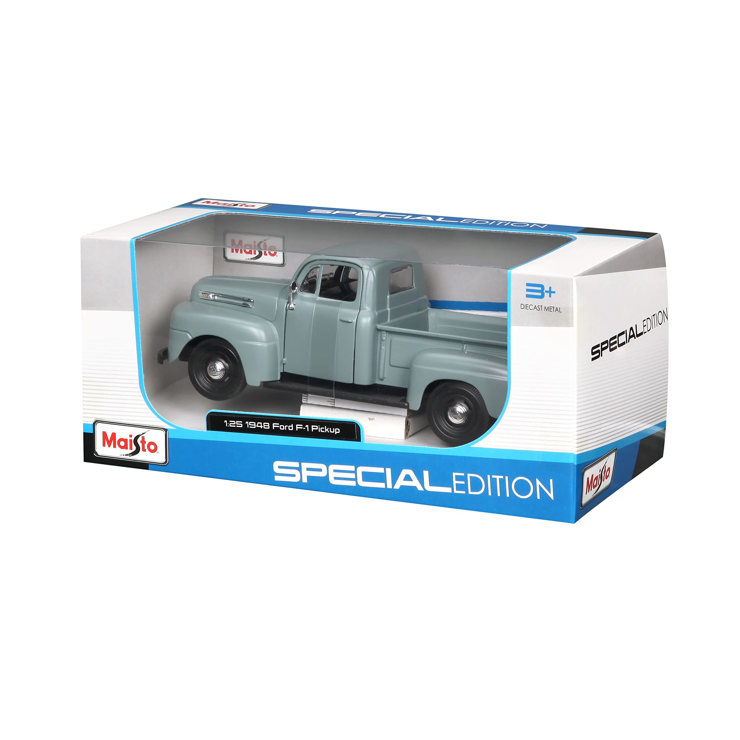 Foto 7 | Camión Fundido Maisto 1948 Ford F-1 Pickup A Escala 1:25 - Venta Internacional.