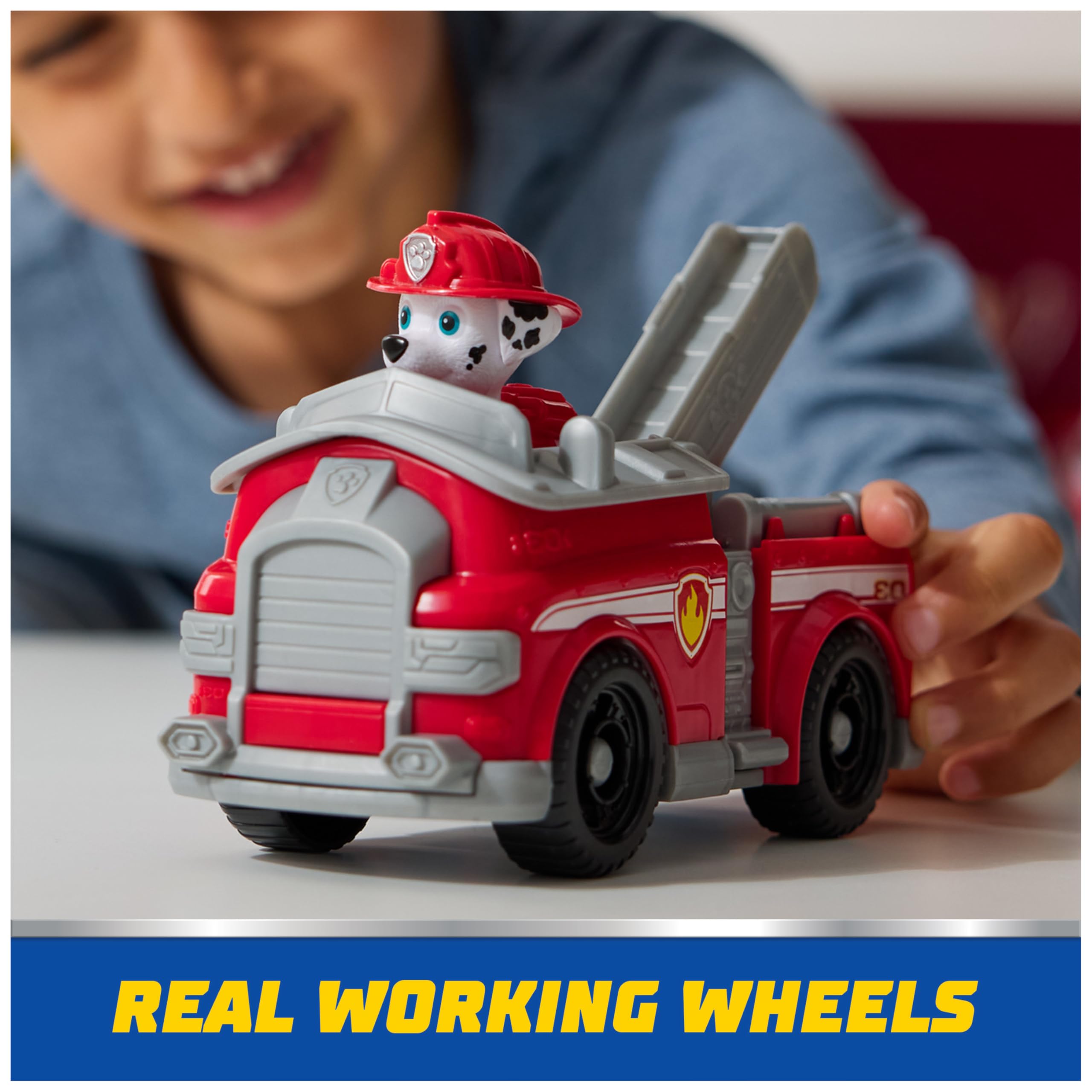 Foto 7 pulgar | Camión de Bombero Paw Patrol con Figura - Venta Internacional