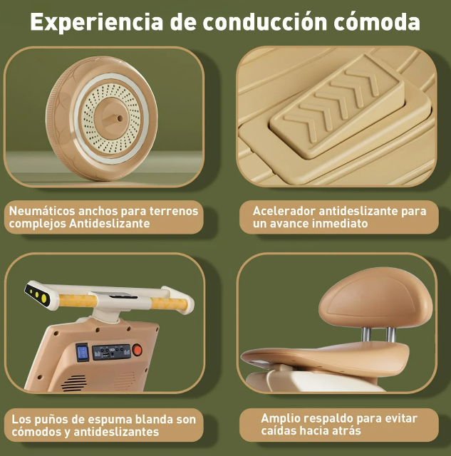 Foto 4 pulgar | Moto Eléctrica Xtellar con Música para Niño