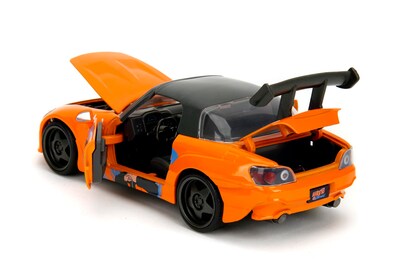 Foto 2 | Vehículo Fundido A Presión Jada 2001 Honda S2000 Con Naruto Figure 1:24 - Venta Internacional.