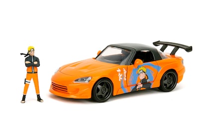 Foto 3 | Vehículo Fundido A Presión Jada 2001 Honda S2000 Con Naruto Figure 1:24 - Venta Internacional.