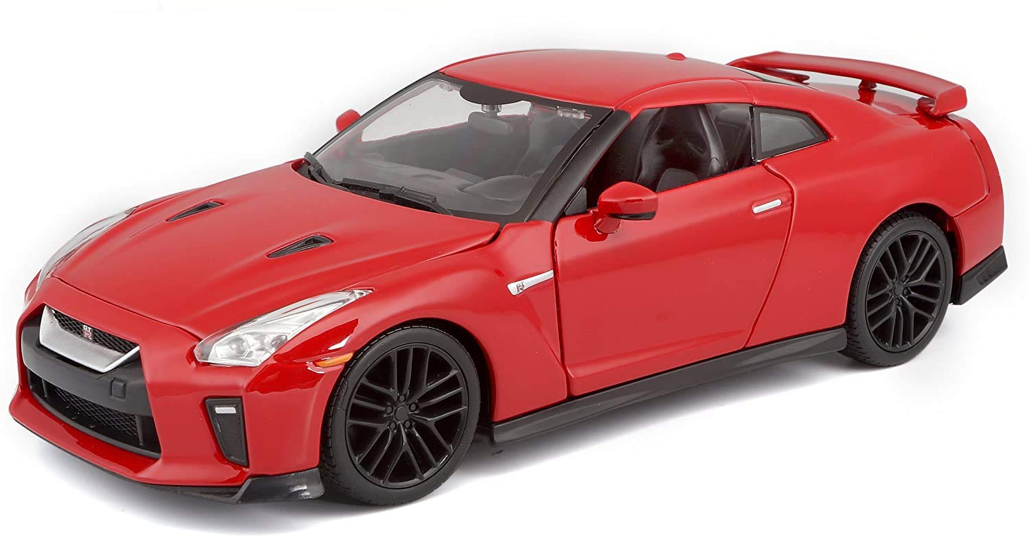 Foto 3 pulgar | Kit De Maquetas Fundido A Presión Del Nissan Gt-r 2017 A Escala 1:24 Bburago - Venta Internacional.