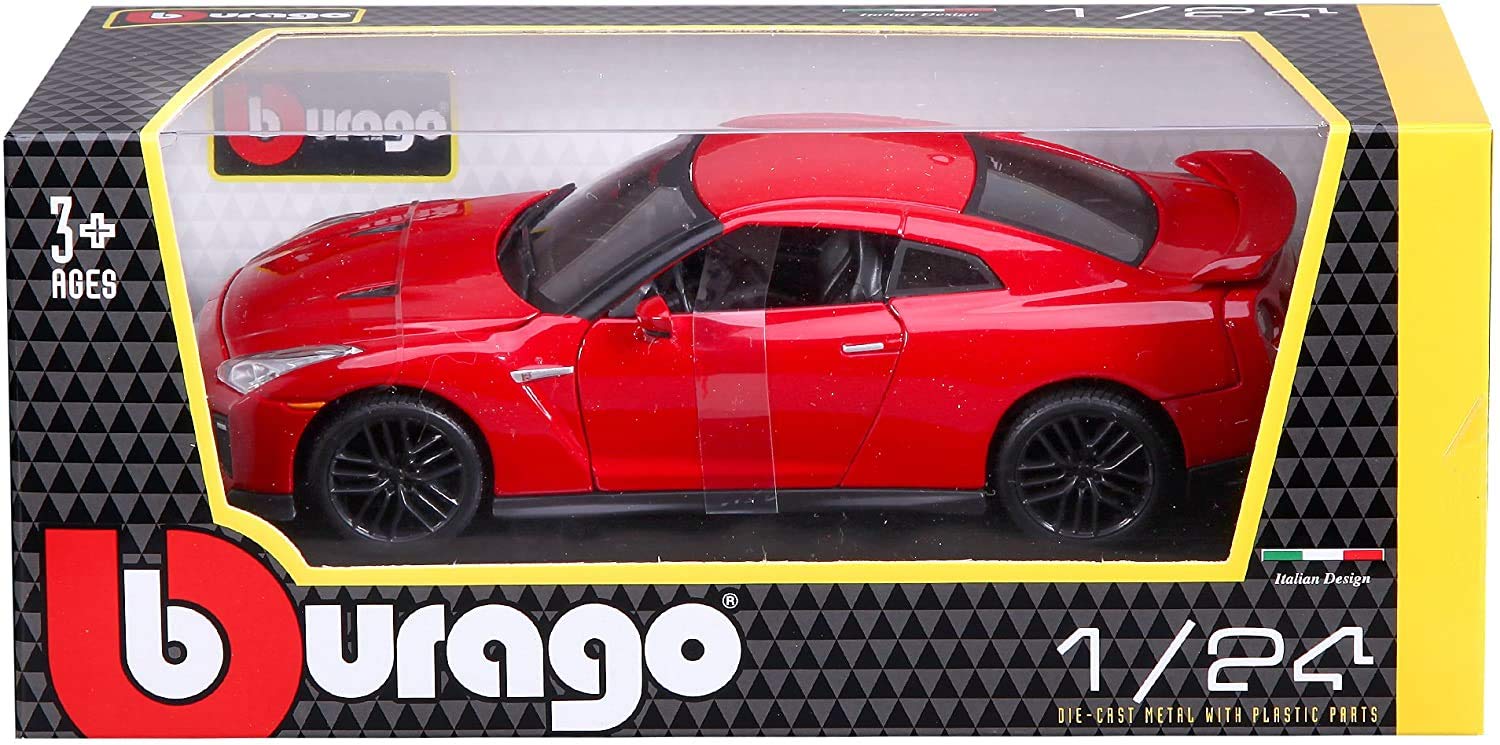 Foto 7 pulgar | Kit De Maquetas Fundido A Presión Del Nissan Gt-r 2017 A Escala 1:24 Bburago - Venta Internacional.