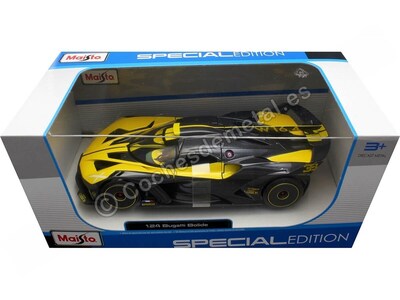 Foto 6 | Coleccionable Modelo Maisto 1:24 Se Bugatti Bolide Fundido A Presión - Venta Internacional.