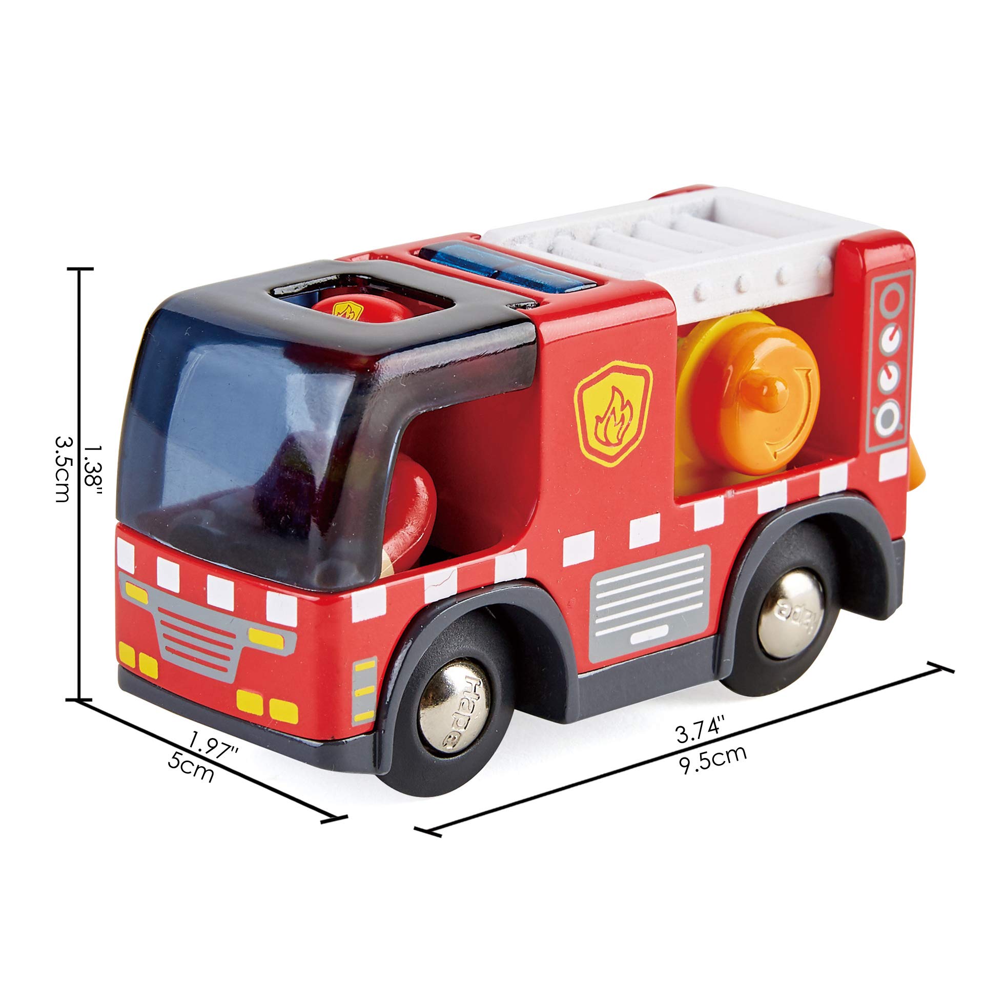 Foto 6 pulgar | Juego De 2 Piezas De Camión De Bomberos Con Forma De Camión De Bomberos Con Sirena - Venta Internacional.