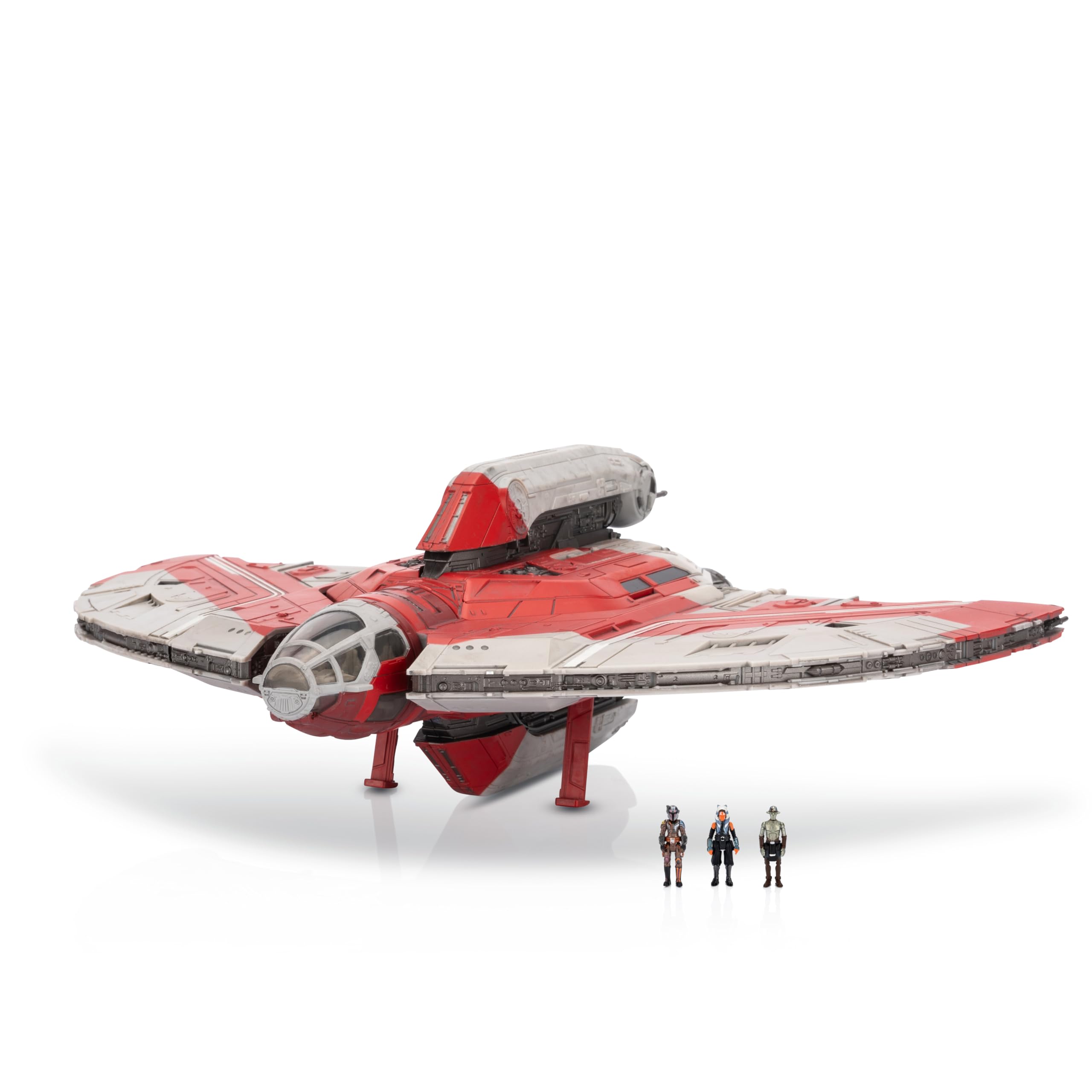 Foto 2 pulgar | Transbordador Jedi T-6 De Toy Star Wars Micro Galaxy Squadron Ahsoka Tano Con 3 Microfiguras - Venta Internacional.