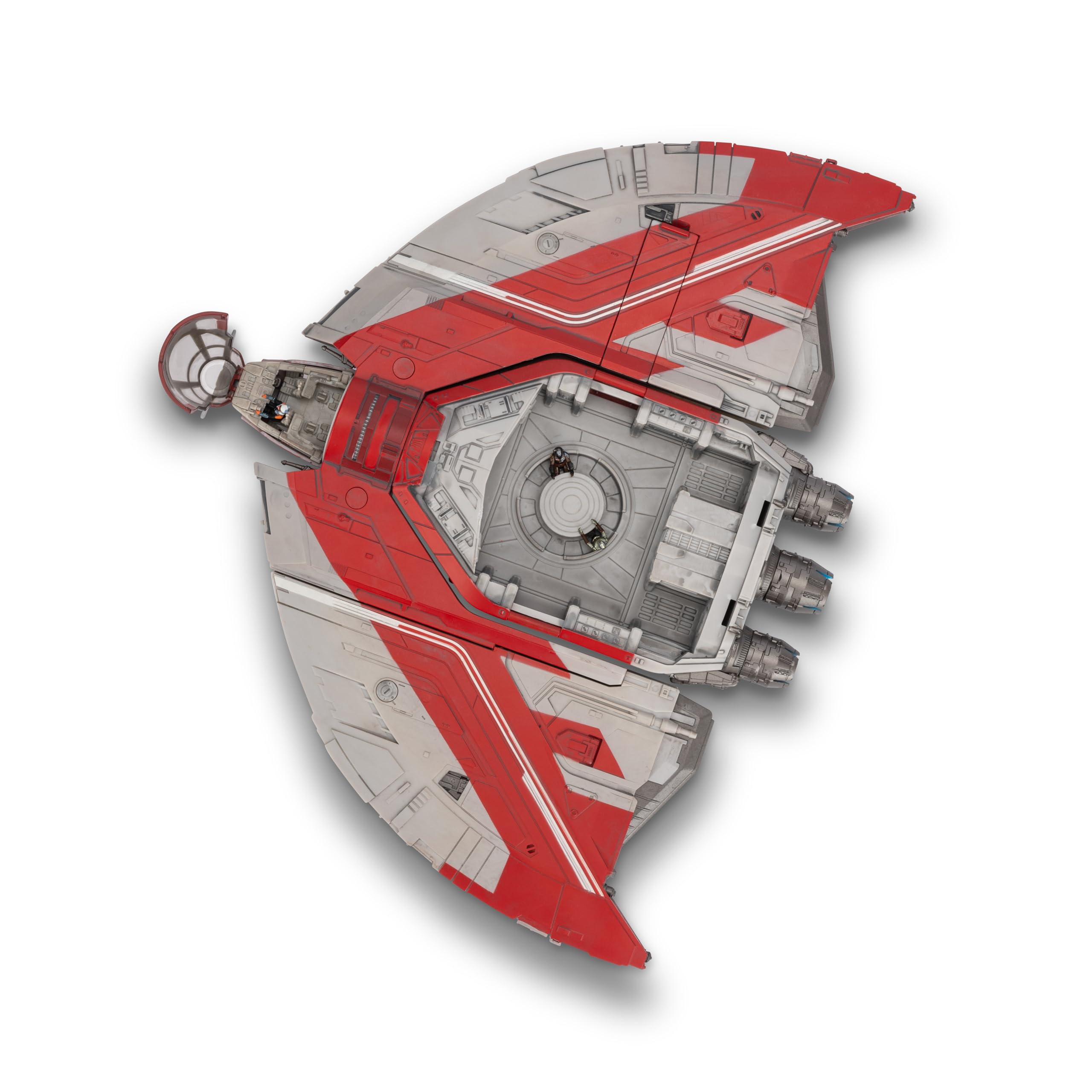 Foto 6 pulgar | Transbordador Jedi T-6 De Toy Star Wars Micro Galaxy Squadron Ahsoka Tano Con 3 Microfiguras - Venta Internacional.