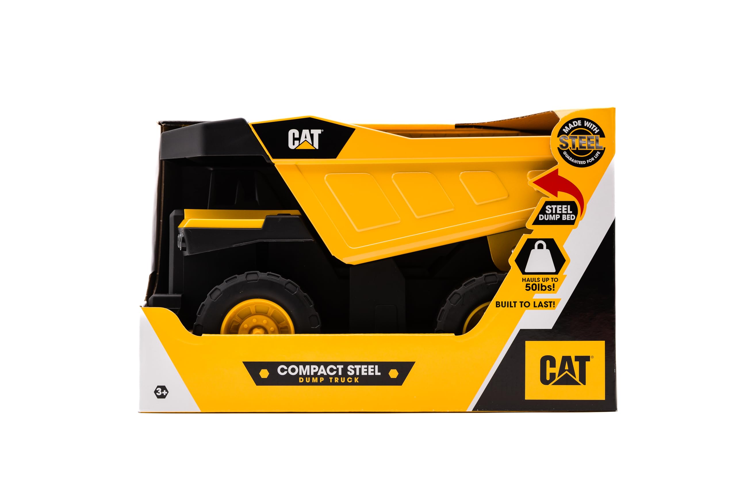 Foto 3 | Camión Volquete De Juguete Cat Construction Compact Steel 30 Cm, Más De 3 Años - Venta Internacional.
