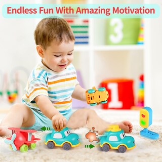 Foto 5 | Juego De Juguetes Alasou Baby Truck Car Con Tapete De Juegos Y Bolsa De Almacenamiento De 1 A 3 Años - Venta Interna