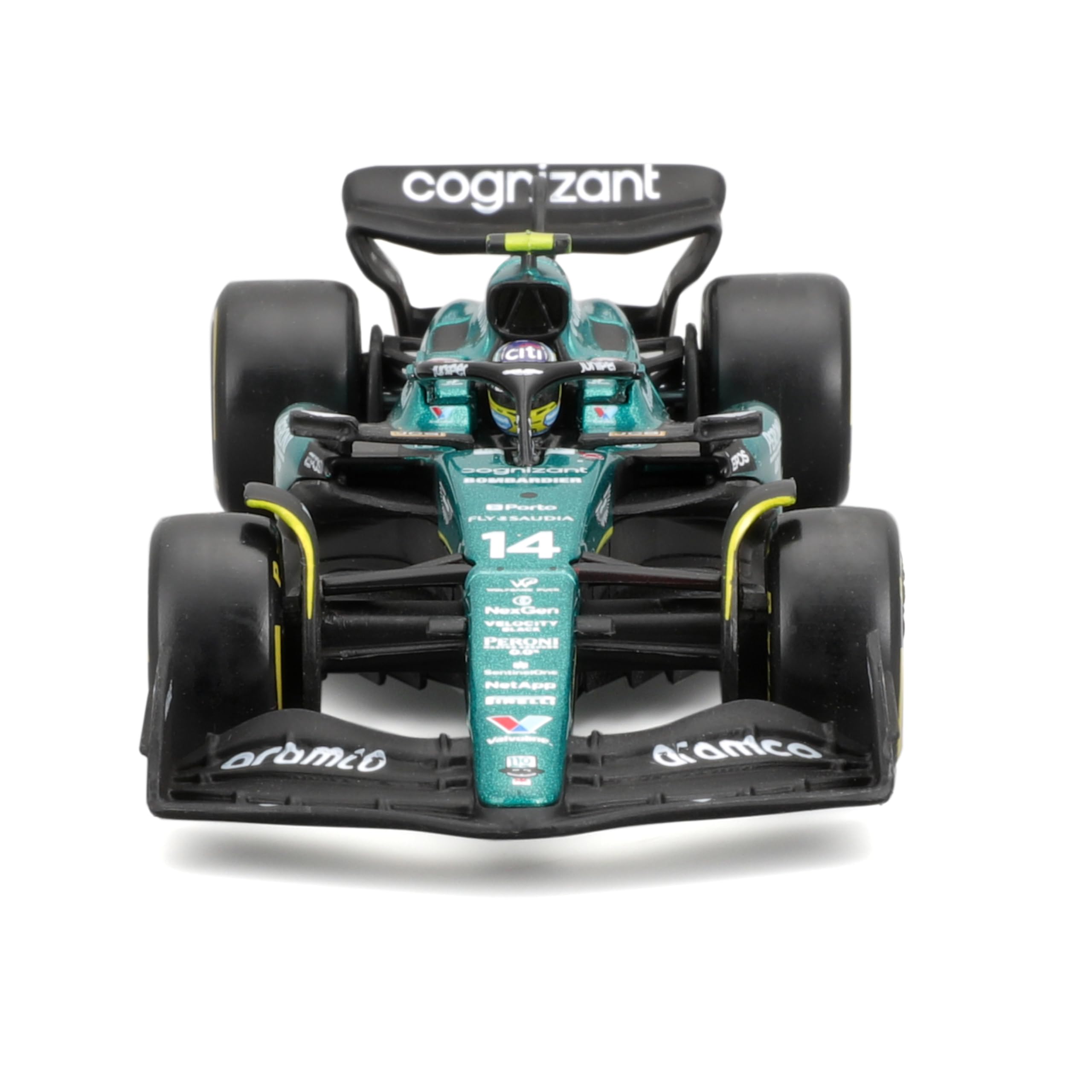 Foto 5 pulgar | Maqueta De Coche Fundido A Presión Bburago 1:43 Race Aston Martin Amr23 - Venta Internacional.