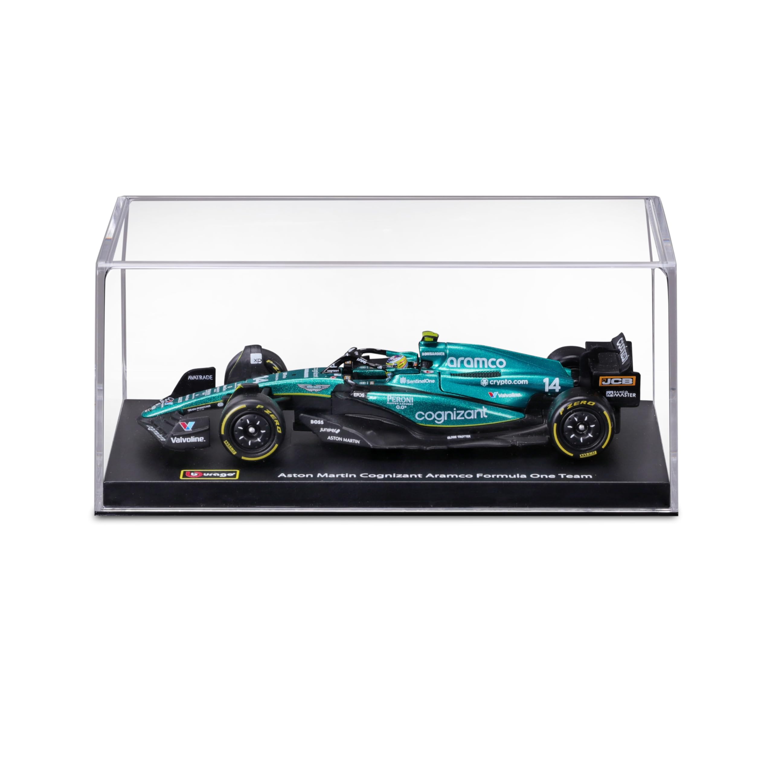 Foto 8 pulgar | Maqueta De Coche Fundido A Presión Bburago 1:43 Race Aston Martin Amr23 - Venta Internacional.