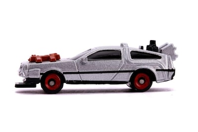 Foto 5 | Coche Regreso Al Futuro 1.65 Nano Hollywood Rides de Jada Toys 3 Piezas - Venta Internacional.