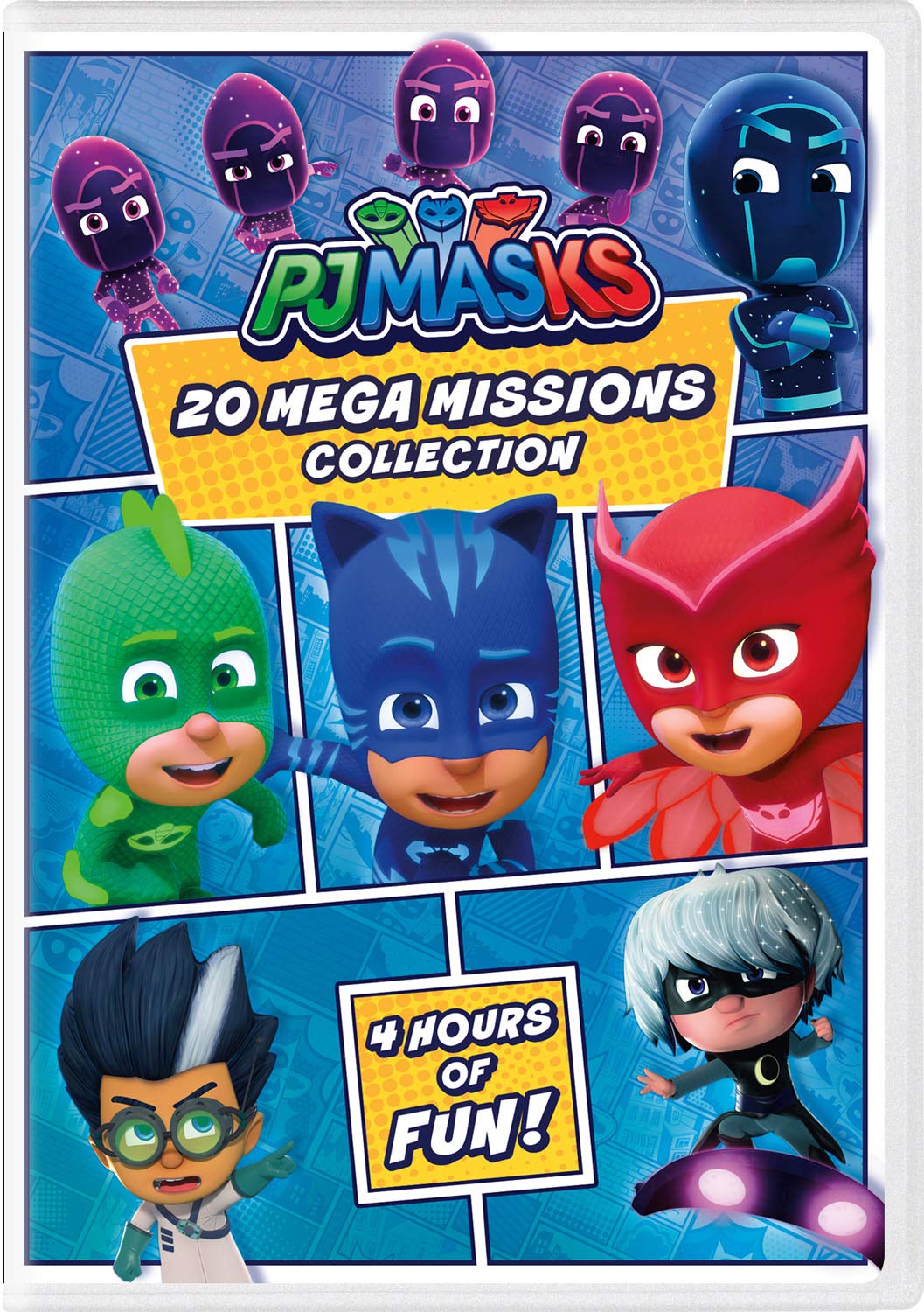 Foto 1 | Dvd Colección Pj Masks 20 Mega Missions Universal - Venta Internacional.