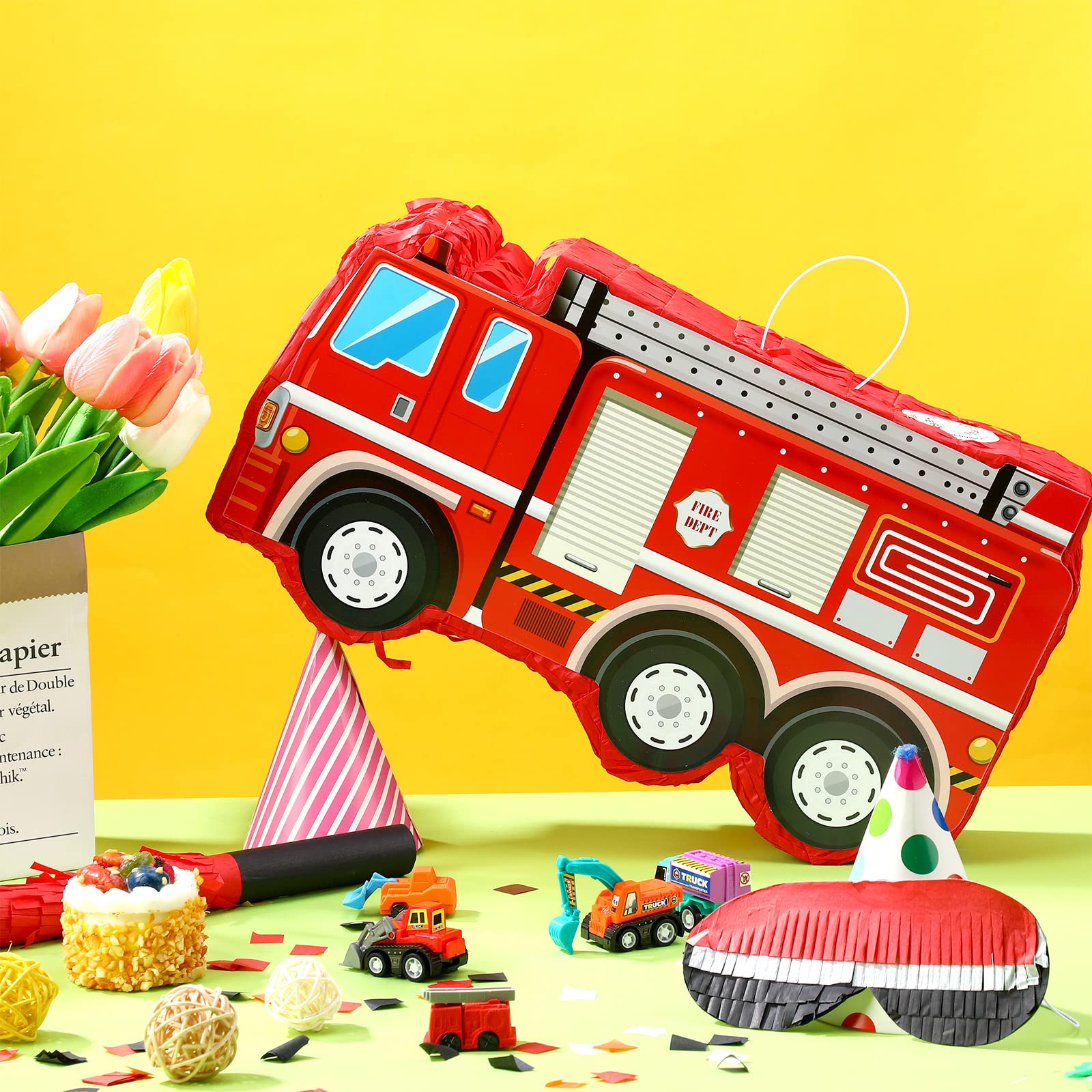Foto 5 pulgar | Piñata Camión de Bomberos  - Venta Internacional