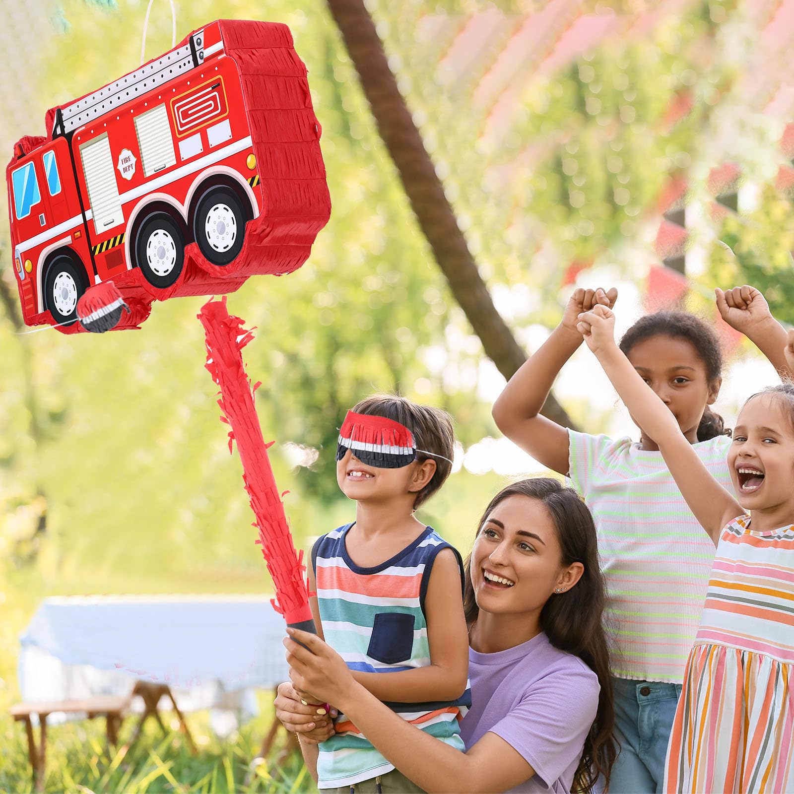Foto 7 pulgar | Piñata Camión de Bomberos  - Venta Internacional