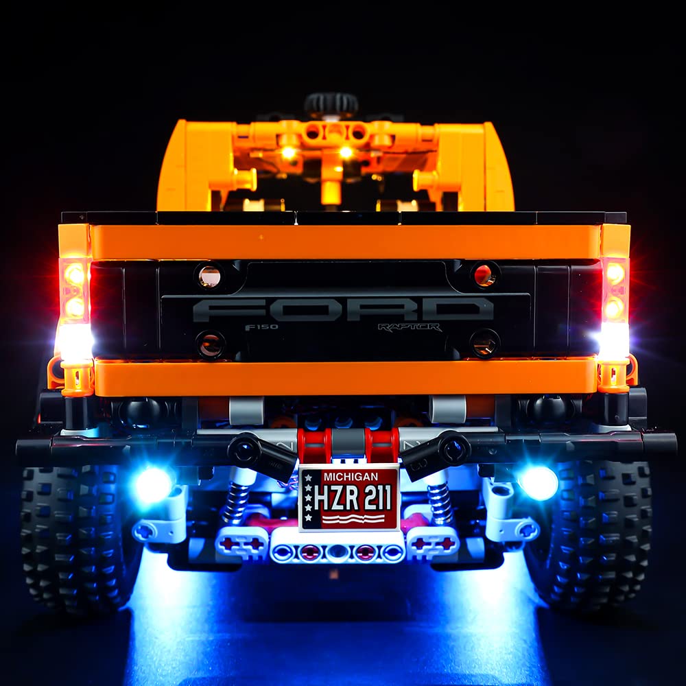 Foto 5 pulgar | Kit De Iluminación Led Kyglaring Para Lego Technic Ford F-150 Raptor - Venta Internacional.