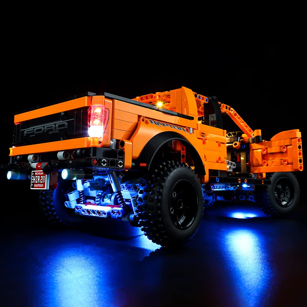 Foto 6 pulgar | Kit De Iluminación Led Kyglaring Para Lego Technic Ford F-150 Raptor - Venta Internacional.