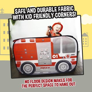 Foto 5 | Camión De Bomberos Desplegable Sunny Days Para Niños Indoor Playhouse - Venta Internacional.