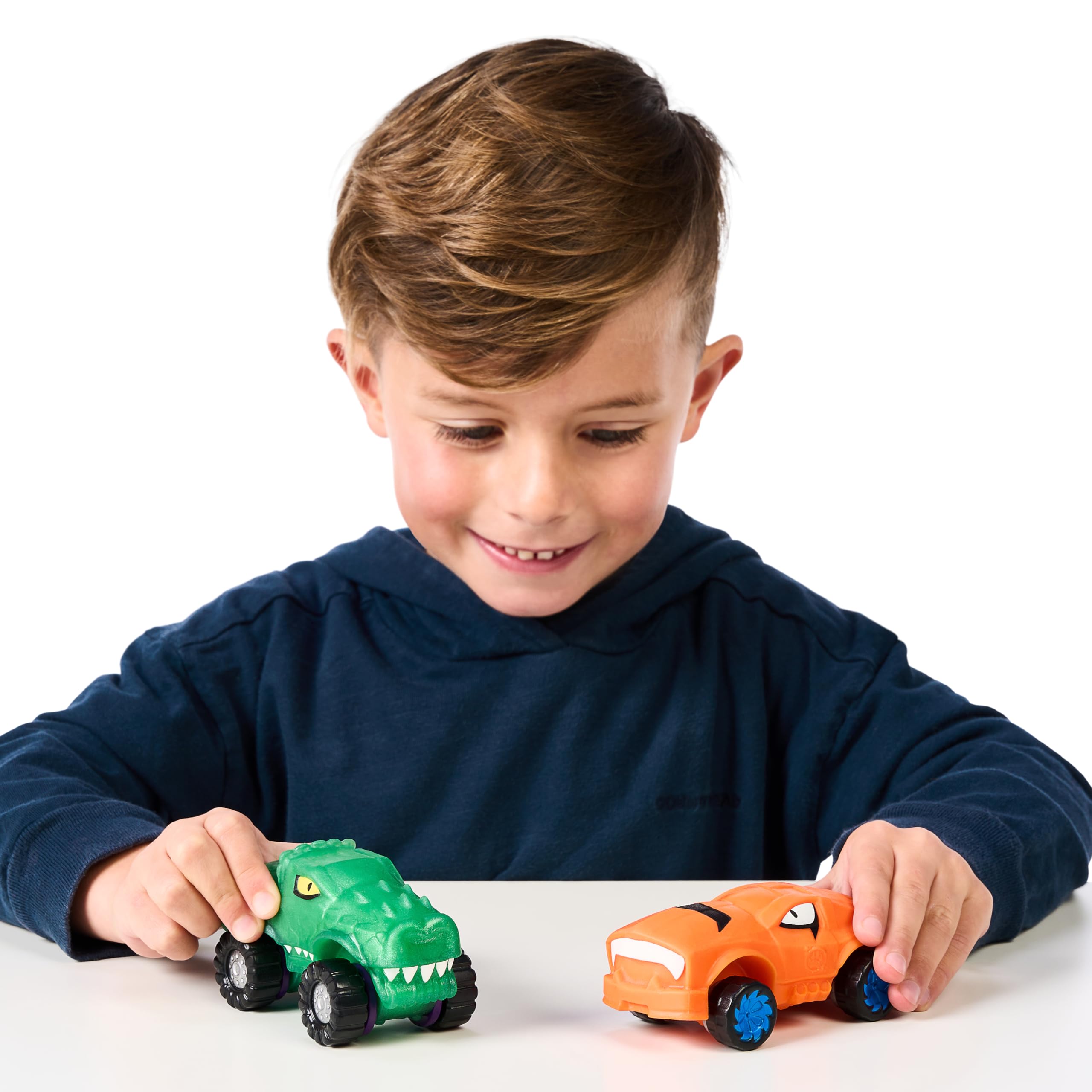 Foto 3 pulgar | Toy Heroes Of Goo Jit Zu Goo Mobiles Turbo Tygor Vs Rumble - Venta Internacional.