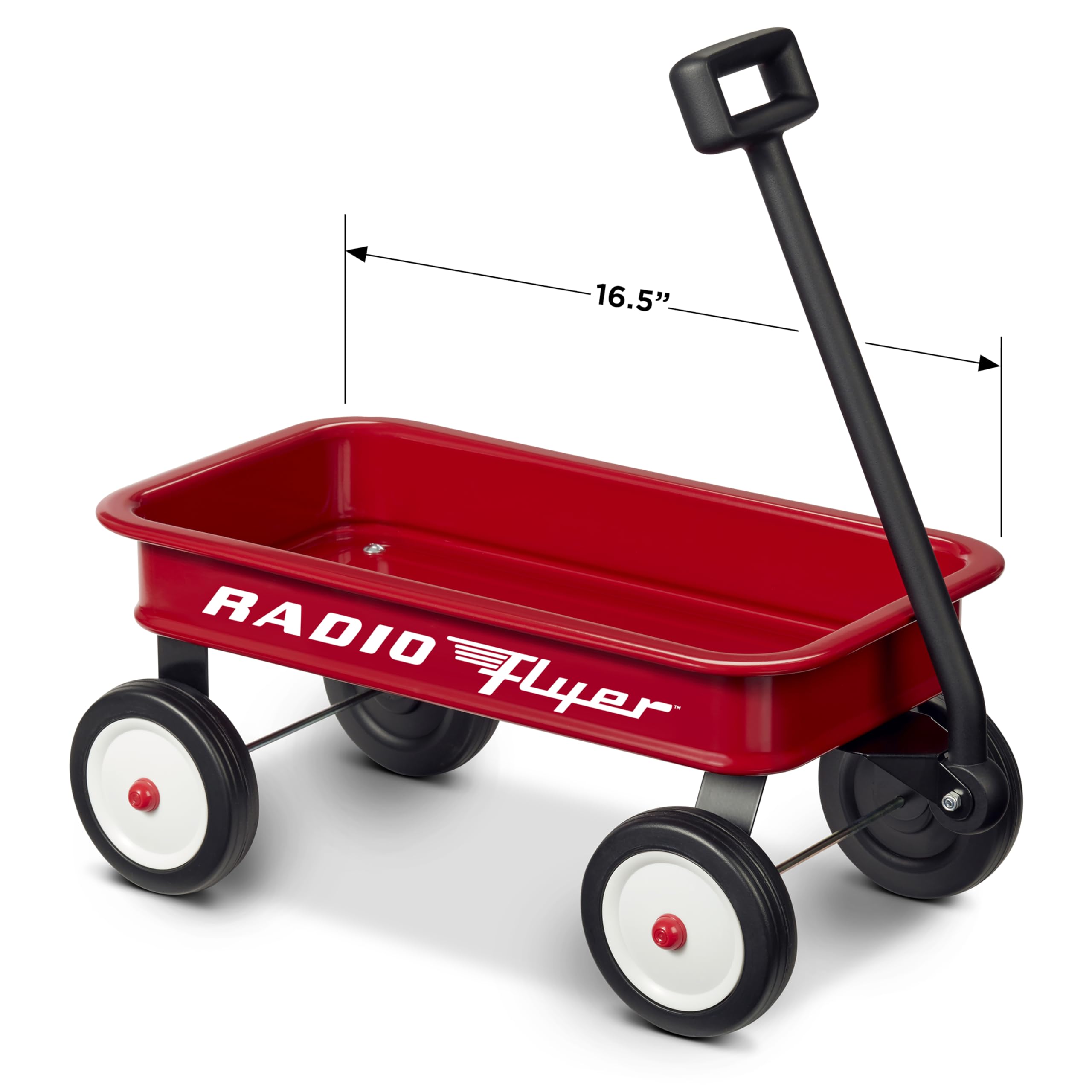 Foto 3 pulgar | Radio Flyer Retro De Toy Wagon, 16.5 Pulgadas, Rojo, Para Niños Mayores De 1.5 - Venta Internacional.