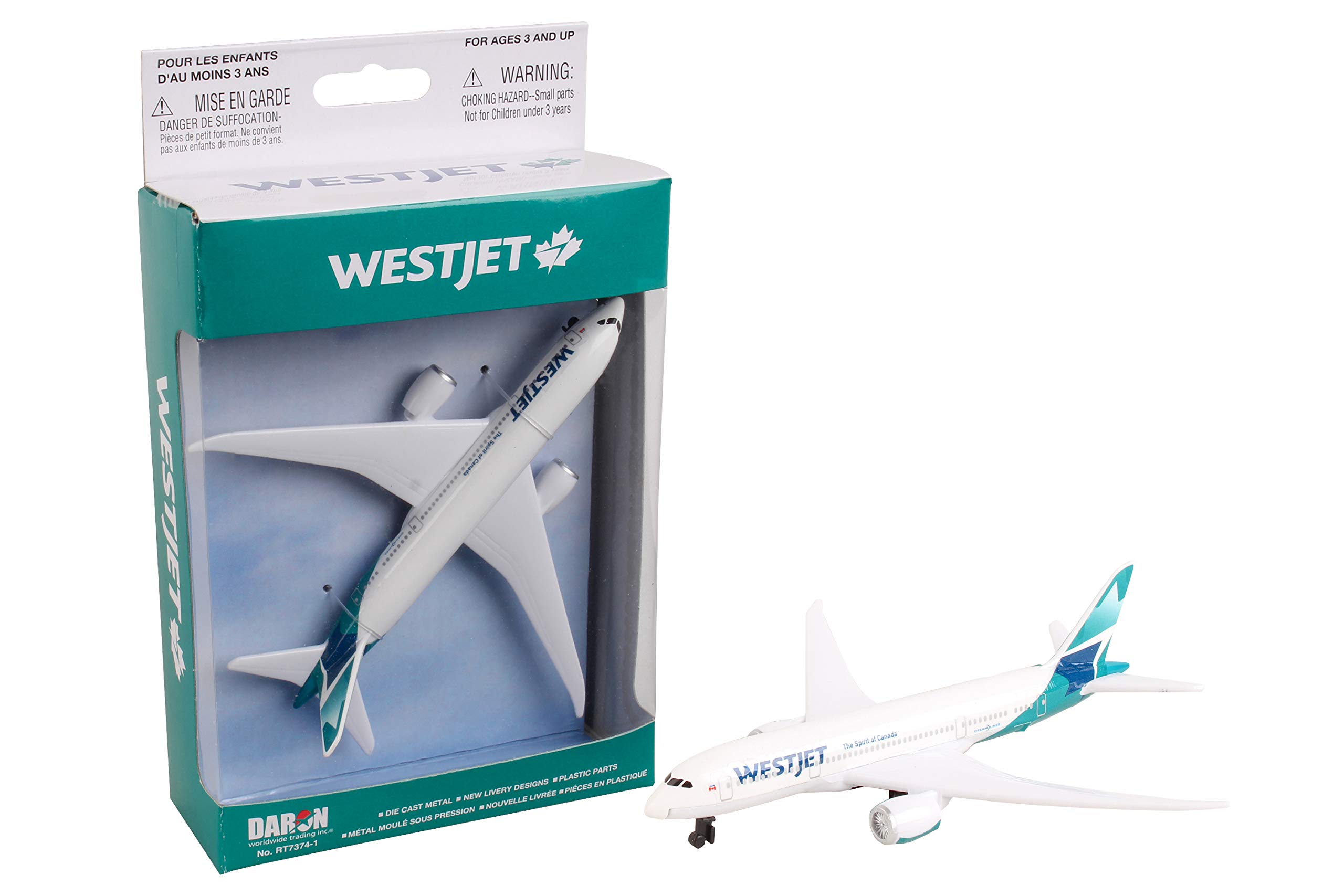 Foto 2 pulgar | Plano Único Daron Westjet De Metal Fundido A Presión - Venta Internacional.