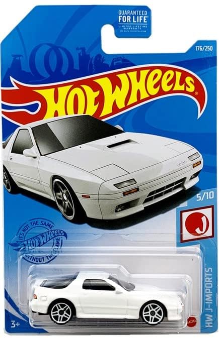 Foto 3 pulgar | Diecast Hot Wheels '89 Mazda Savanna Rx 7 Hw J-imports, Color Blanco - Venta Internacional.