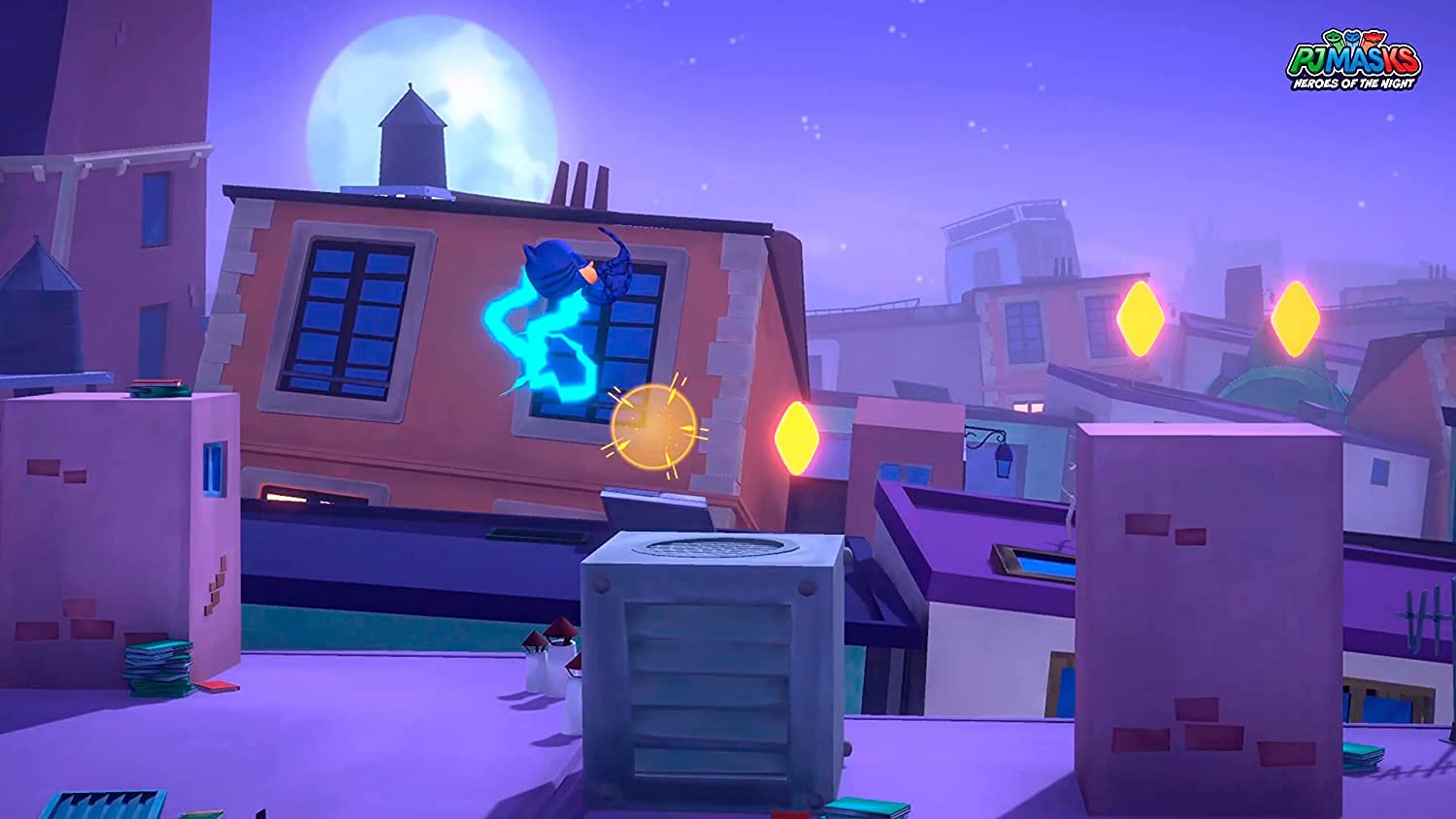 Foto 4 pulgar | Videojuego Bandai Namco Entertainment Pj Masks: Heroes Of The Night Para Ps4 - Venta Internacional.