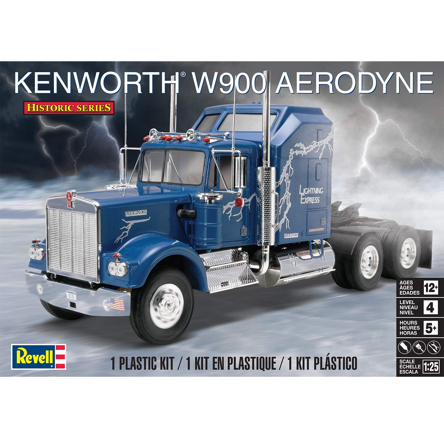 Foto 6 pulgar | Kit De Maquetas Para Camiones Revell Kenworth 900 Aerodyne - Venta Internacional.