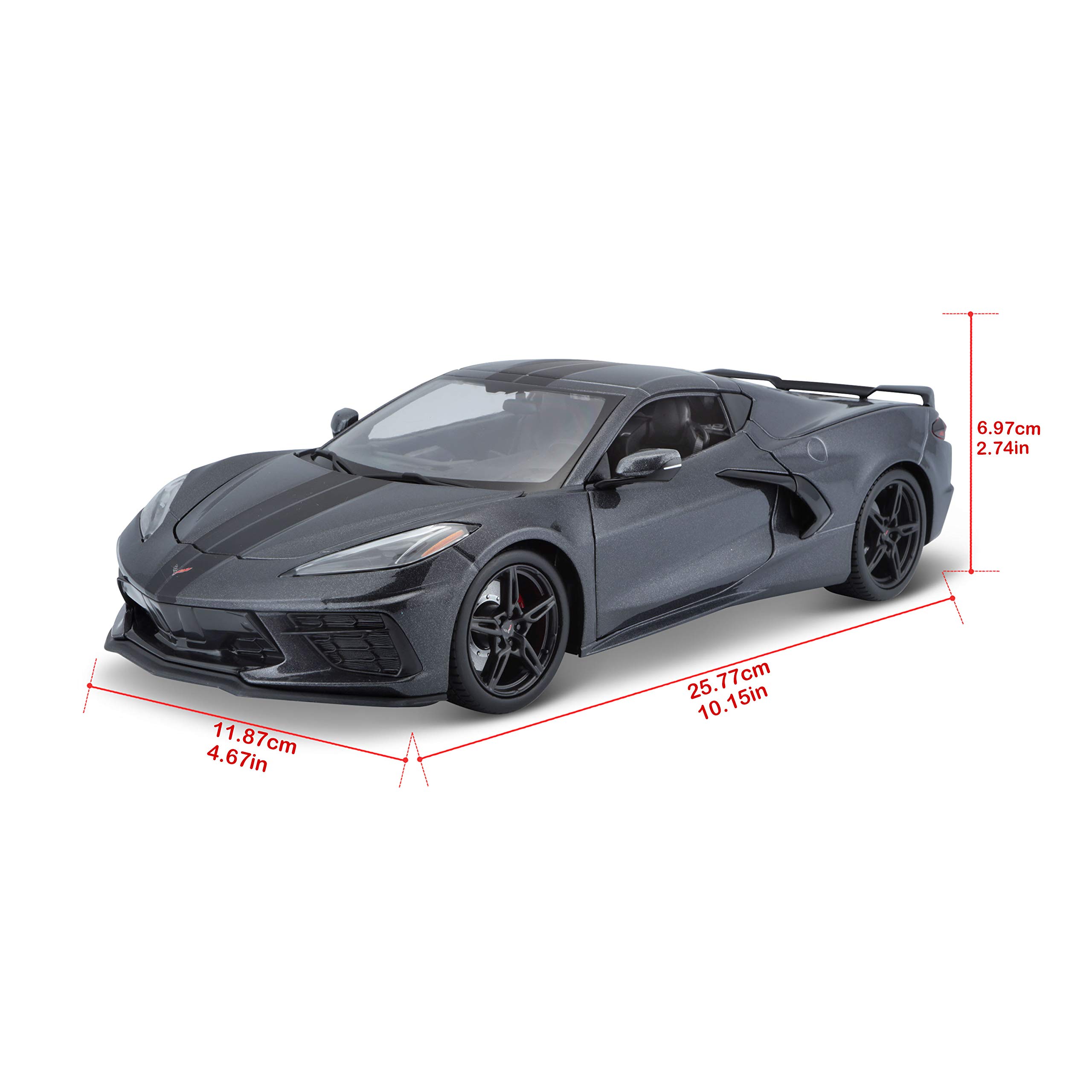 Foto 3 pulgar | Coche Fundido Maisto 1:18 2020 Chevrolet Corvette Stingray Z51 - Venta Internacional.