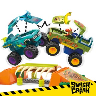 Foto 3 | Juguete De Construcción Mega Hot Wheels Monster Trucks Wrex Boneyard - Venta Internacional.