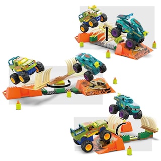 Foto 4 | Juguete De Construcción Mega Hot Wheels Monster Trucks Wrex Boneyard - Venta Internacional.