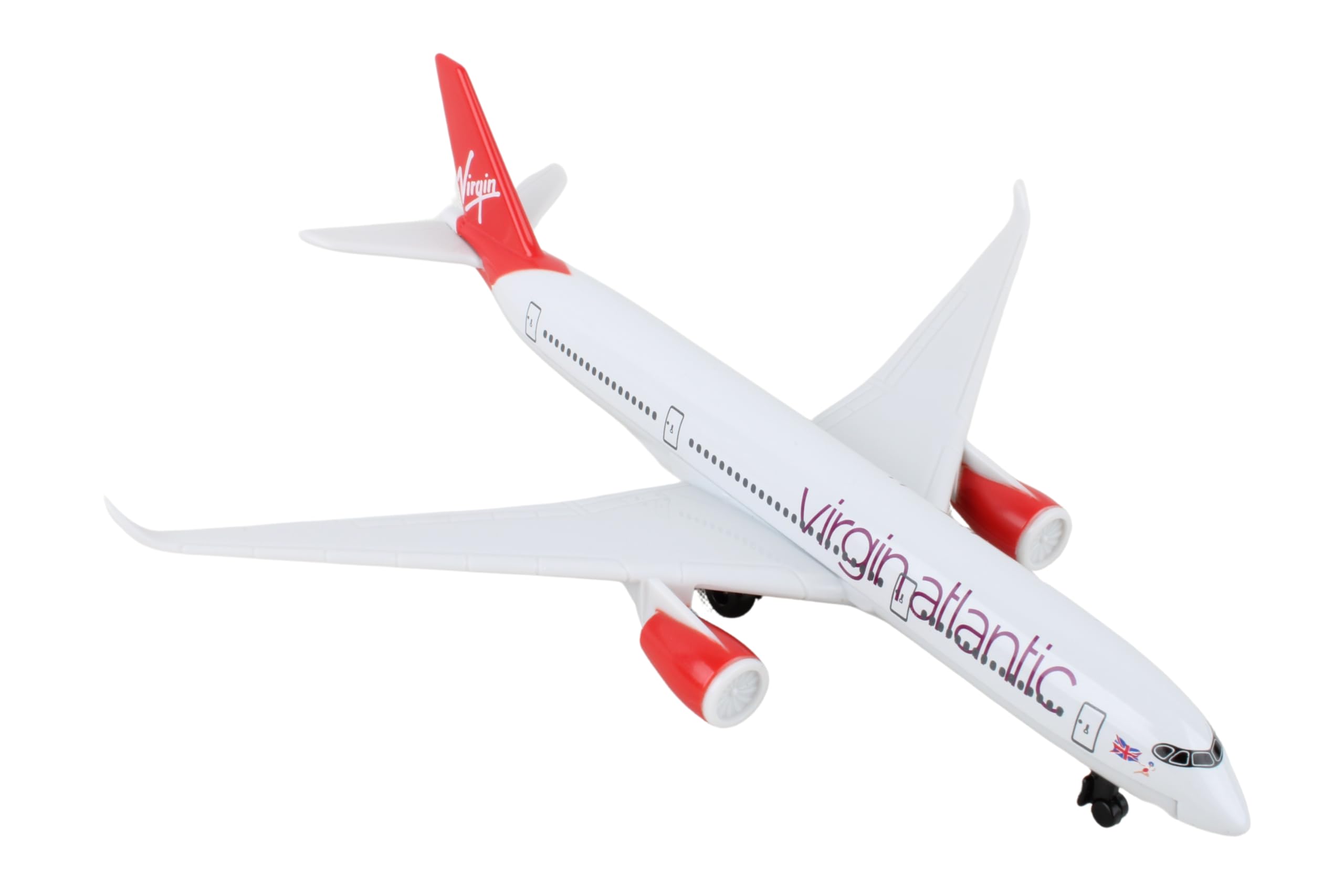 Foto 3 pulgar | Avión De Juguete Daron Virgin Atlantic Q350 De Metal Fundido A Presión Durante Más De 3 Años - Venta Internacional.