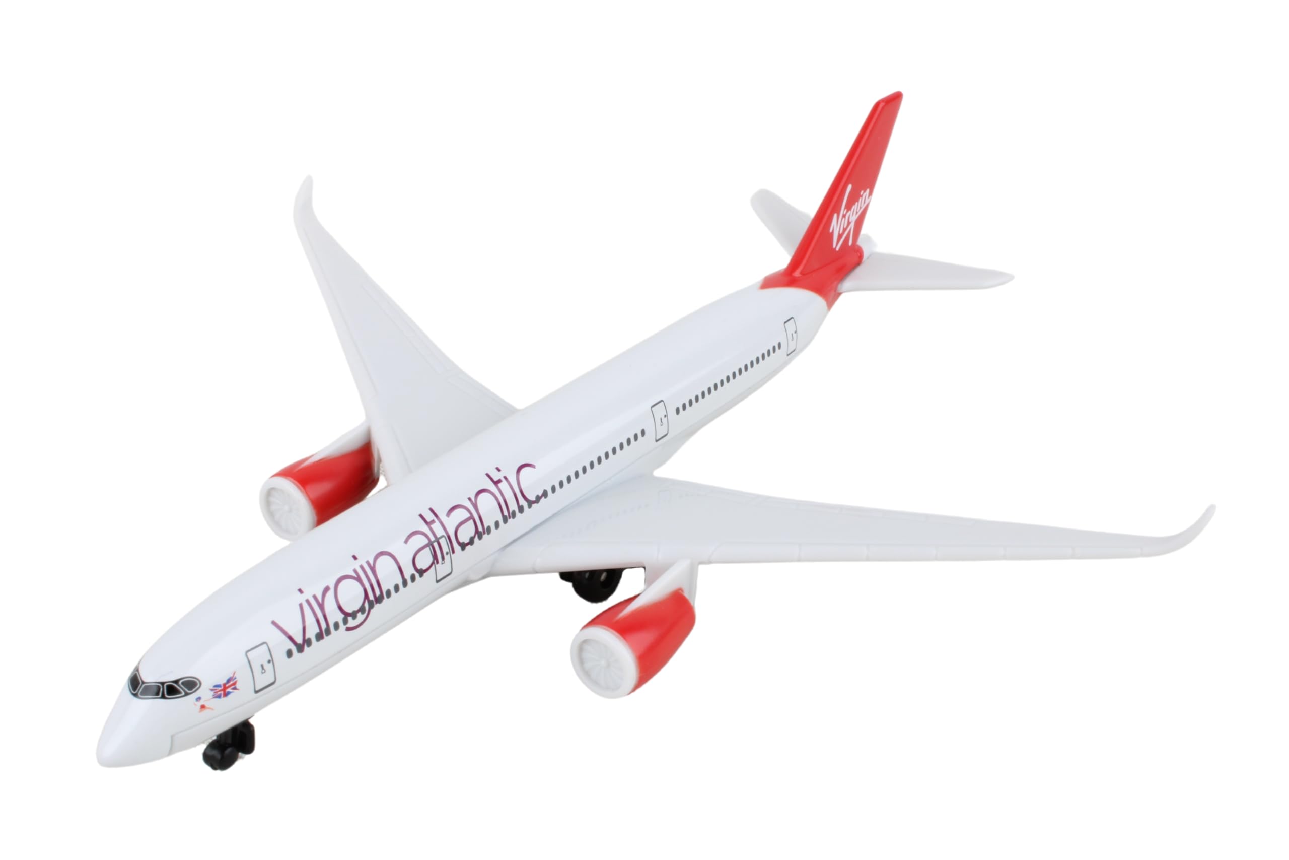 Foto 4 pulgar | Avión De Juguete Daron Virgin Atlantic Q350 De Metal Fundido A Presión Durante Más De 3 Años - Venta Internacional.