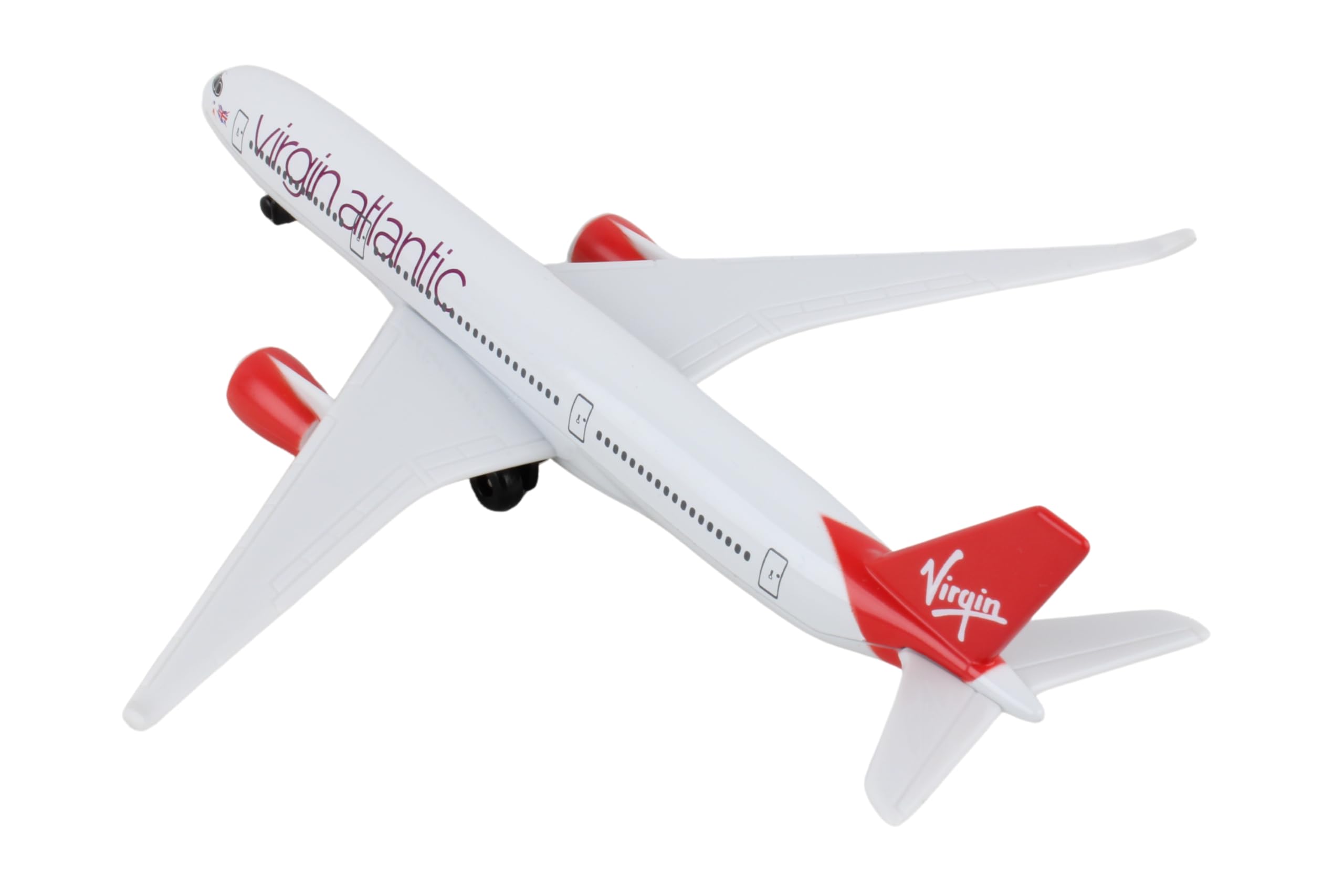 Foto 7 pulgar | Avión De Juguete Daron Virgin Atlantic Q350 De Metal Fundido A Presión Durante Más De 3 Años - Venta Internacional.