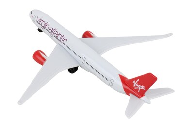 Foto 6 | Avión De Juguete Daron Virgin Atlantic Q350 De Metal Fundido A Presión Durante Más De 3 Años - Venta Internacional.