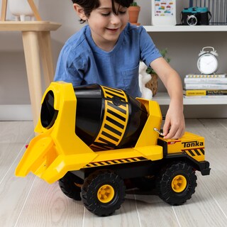 Foto 2 | Mezcladora De Cemento Toy Truck Tonka Steel Classics Mighty, Amarilla - Venta Internacional.