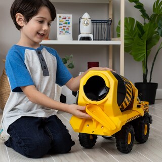 Foto 3 | Mezcladora De Cemento Toy Truck Tonka Steel Classics Mighty, Amarilla - Venta Internacional.