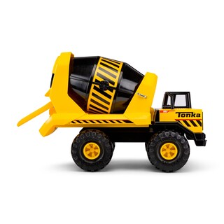 Foto 5 | Mezcladora De Cemento Toy Truck Tonka Steel Classics Mighty, Amarilla - Venta Internacional.