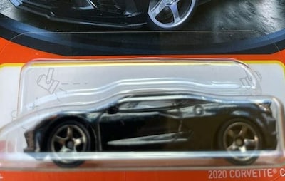 Foto 2 | Coche Fundido A Presión Matchbox 2020 Corvette C8 20/100 1:64 - Venta Internacional.